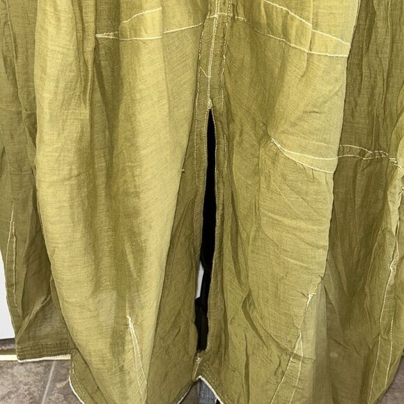 Raga/Chaudry Green Cotton Midi Dress(Size Small) - Picture 5 of 13